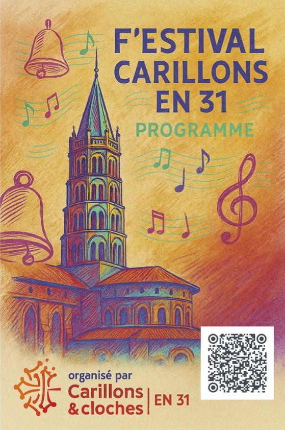 Affiche F'Estival Carillons en 31