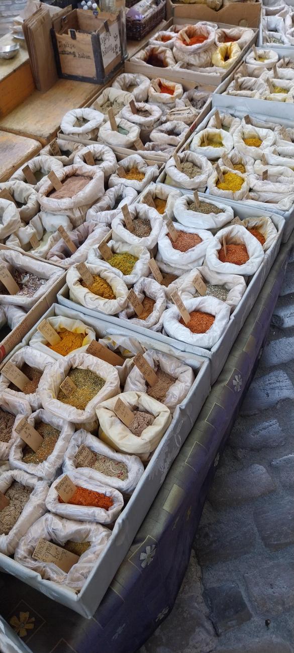 Epices sur le marché