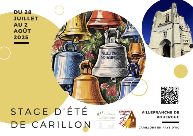 Stage d'été de carillon 2025 Stage d'été de carillon 2025