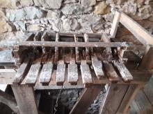 Photo ancien clavier de Veuzac